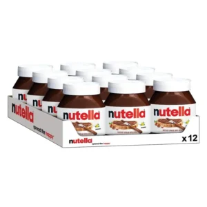 Creme Avelã Nutella Ferrero 350g - Caixa com 12 Unidades