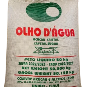 Açúcar Cristal Olho D’Água Saco 50kg