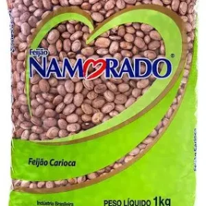 Feijão Carioca Tipo 1 Namorado 1kg – Fardo com 30 Unidades